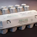 Natural Paper Egg Carton With Free Range 10 Eggs And Farm Fresh Design