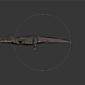 Modern Crocodile Alligator 3d model