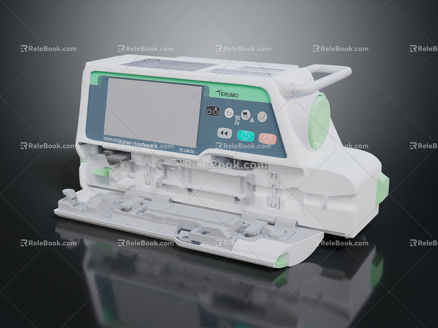 Modern Infusion Pump Medical Equipment Medical Facilities Medical Articles model