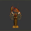 3D Artist Presents Realistic Red Lobster Model With Shiny Shell And Reflective Surface