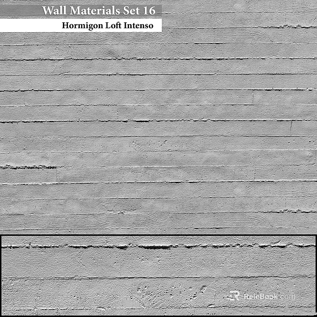 Wooden Planks Construction With Horizontal Texture Worn Surface And Cracked Details 3d model