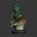 Frog Poison Frog Game Frog Reptile Cold Blooded Animal Reptile 3d model
