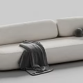 RH modern multiplayer sofa leisure sofa 3d model