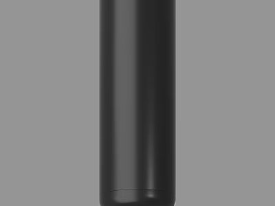 Modern Black Downlight Spotlight with Sleek Ceiling Lighting Design 3d model