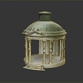 Dome Architecture Dome Pavilion Pavilion European Castle 3d model