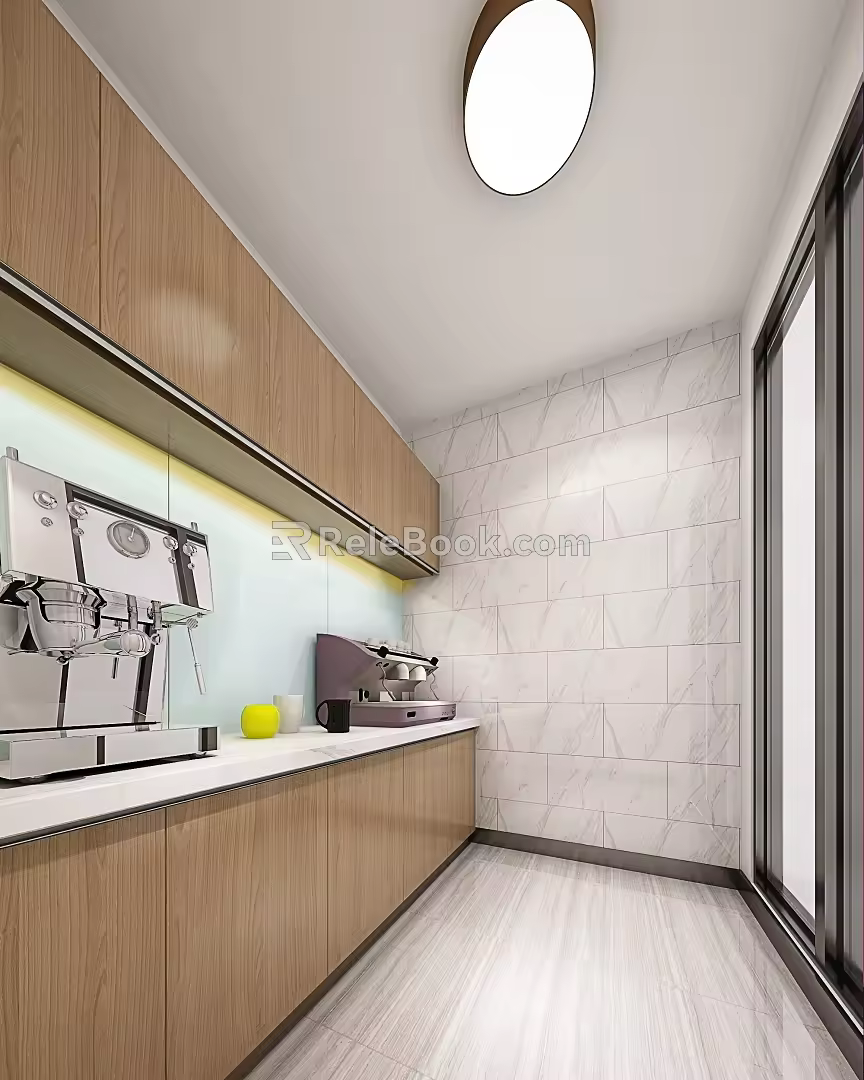 Modern pantry 3d model