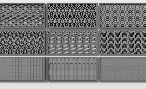 tile wall 3d model