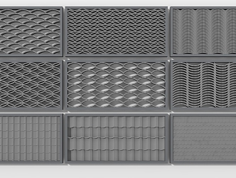 tile wall 3d model