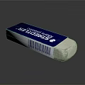 Spencer Magic Premium Eraser Bar with Blue Packaging and White Rectangular Design 3d model