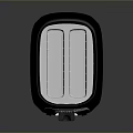 Proctor Silex Two Slice Black Silver Toaster With Control Knobs And Buttons