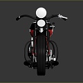 Motorcycle Two-wheeled Motorcycle Cross-country Motorcycle Road Race Motorcycle Motor Vehicle Transport 3d model