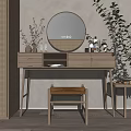 Quiet dressing table dressing table 3d model