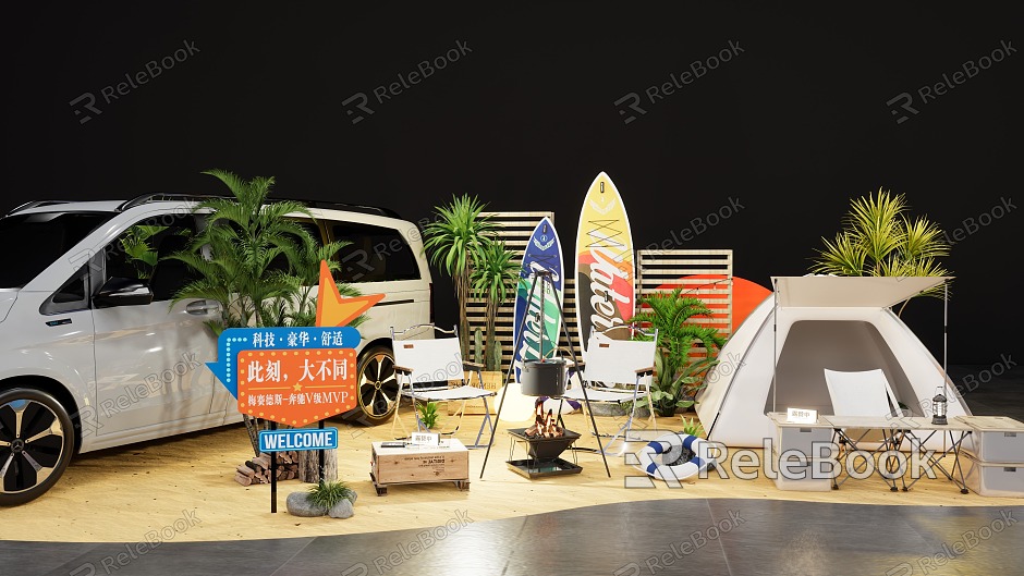 Camping Mei Chen Surfing model