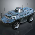 Military Style Functional Armored Vehicle Design Details