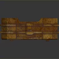 Box Iron Box Small Box Container Realistic 3d model