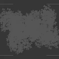 Tall Green Arbor With Lush Leaves And White Trunk Featuring Human Silhouette For Scale