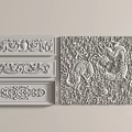Exquisite Carved Decorative Panels With Intricate Dragon Patterns And Artistic Designs