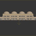 European-style palace, ancient palace, ancient architecture, ancient Chinese architecture 3d model