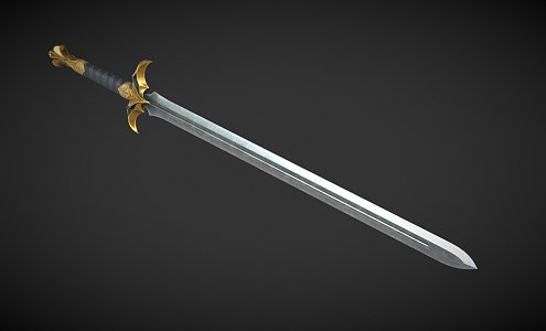 Weapon Cold Weapon Sword 3d model