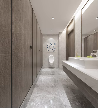 Modern toilet 3d model