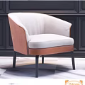 Modern Sofa Set with Accent Chairs Light Gray and Brown Upholstered Black Legs