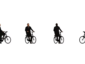 Cycling Man 3d model