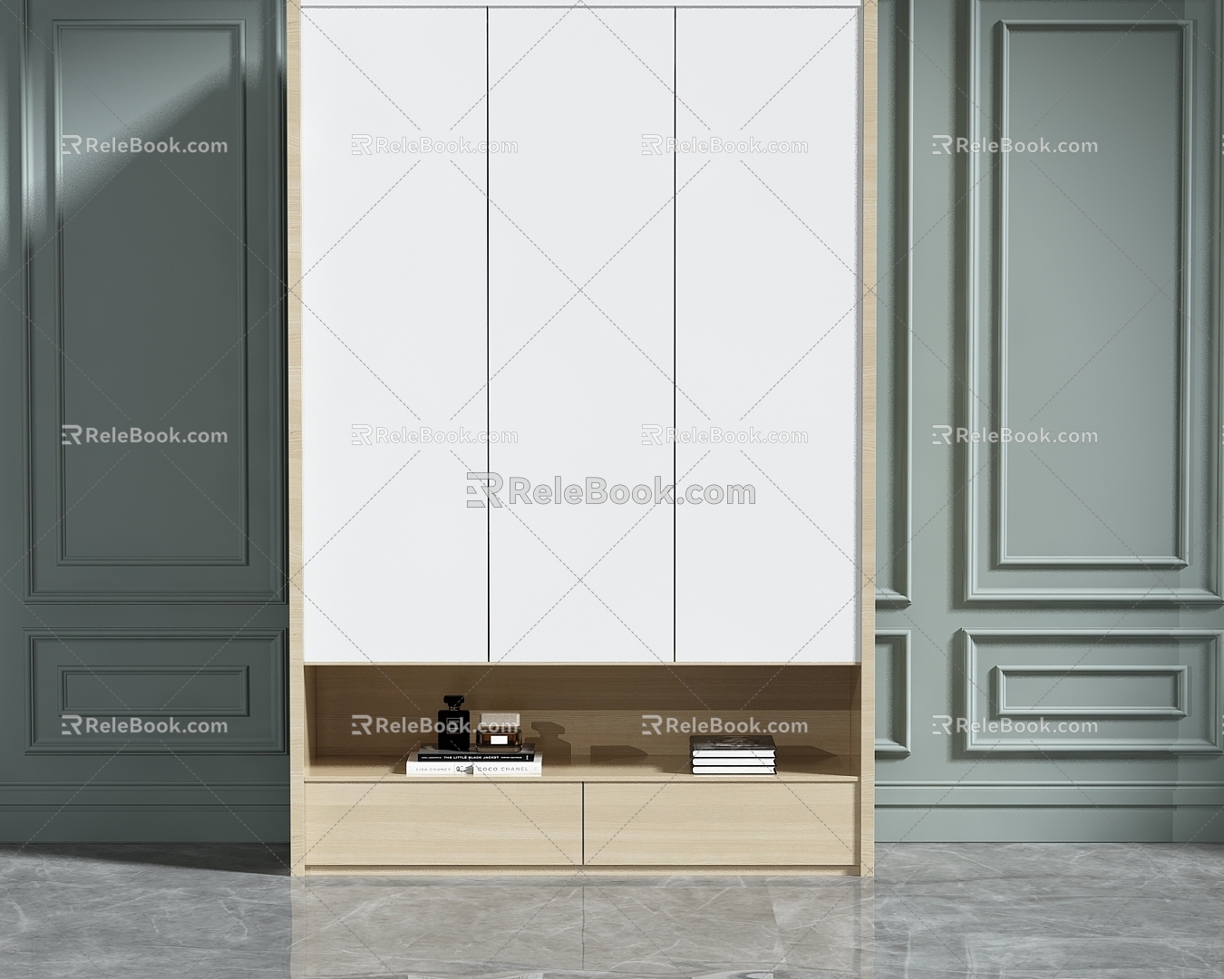 Decorative cabinet 3d model