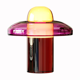 Antique Table Lamp Glass Table Lamp 3d model