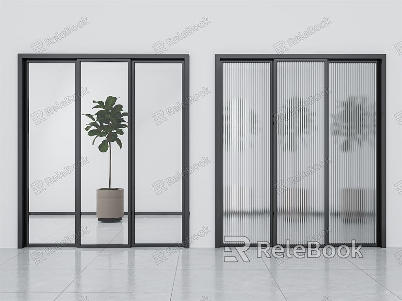 Modern sliding door glass sliding door glass door glass single door kitchen door kitchen door model