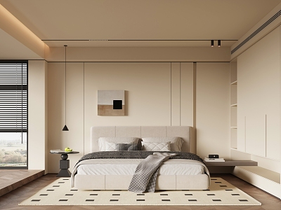 Middle Style Bedroom model