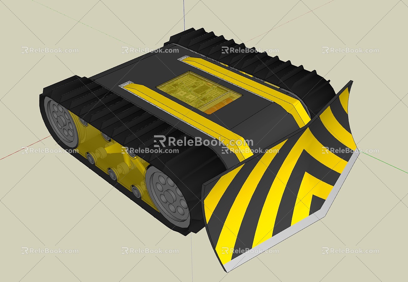 Modern self-explosive vehicle self-explosive vehicle anti-terrorism equipment 3d model