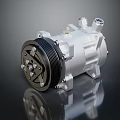 Automotive AC Compressor with Metal Housing Pulley and Bolt Mechanical Structure