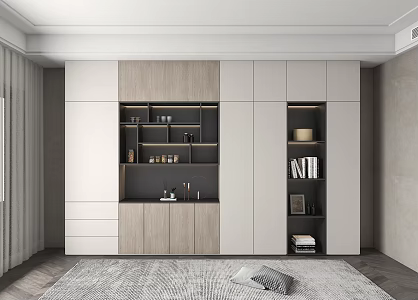 Modern Decorative Cabinet 3d model
