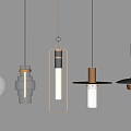 Modern Pendant Lights With Various Glass And Metal Designs For Interior Decor