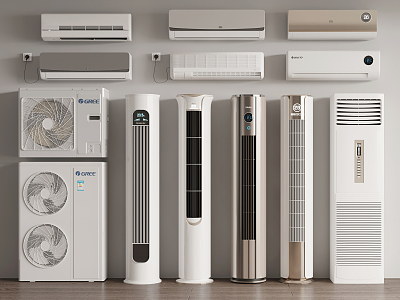 Modern air conditioner wall-mounted air conditioner vertical air conditioner air conditioner external unit model