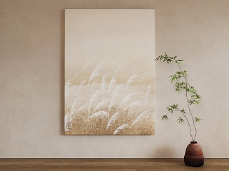 Quiet decorative painting 3d model