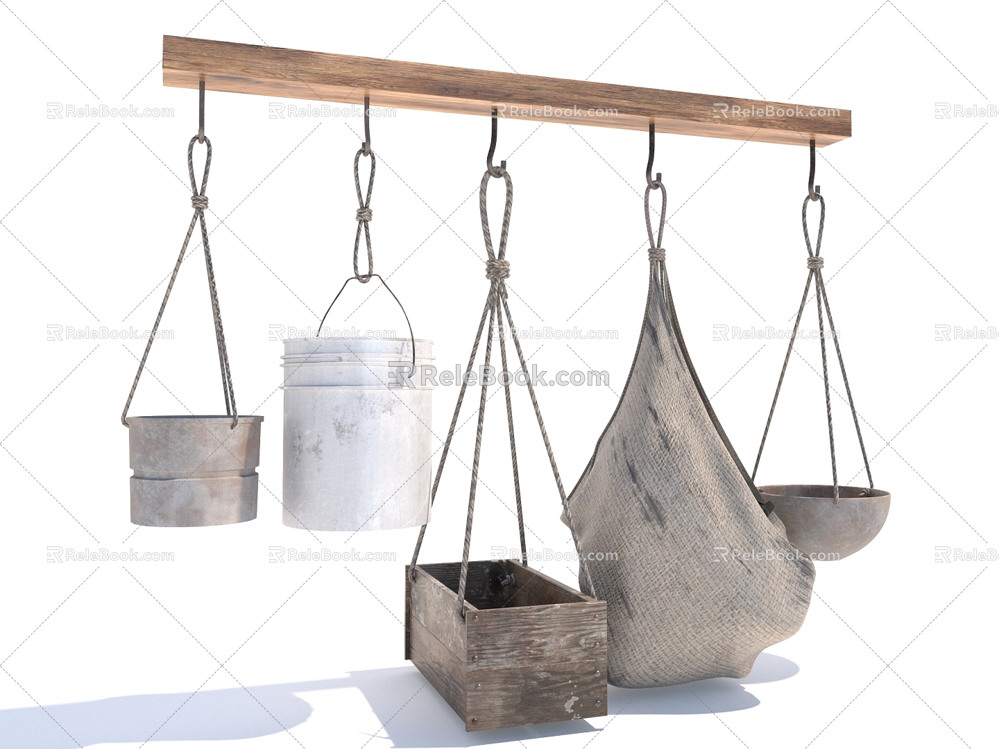 Style Life Supplies Hanging Basket Hanging Basket 3d model