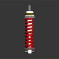 Modern shock absorber buffer spring tool 3d model