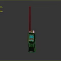 Military Weapon Communication Device Tactical Radio With Antenna And Screen
