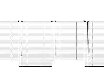 Modern roller shutter Simple curtain roller shutter combination 3d model