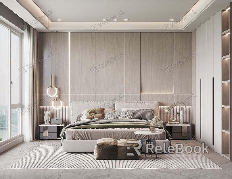 Modern Bedroom model