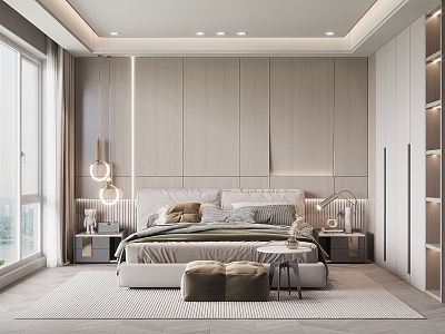 Modern Bedroom model