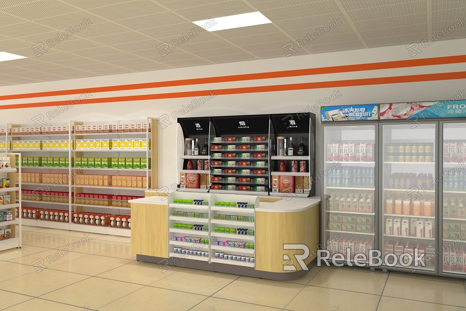 Modern Convenience Store model