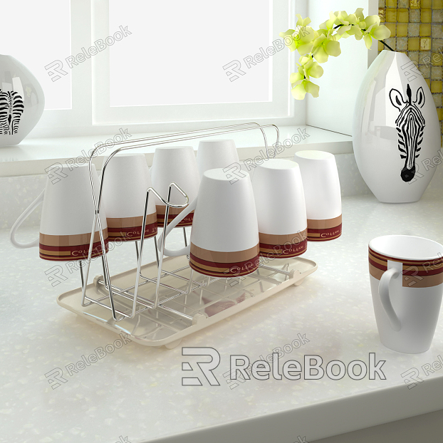 Modern Tea Cup Holder Kitchen Wine Cup Holder Cup Holder model