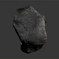 Cosmic Meteorite From Outer Space With Textured Surface For Astronomy Study