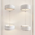 Modern Chandelier Round Small Chandelier 3d model