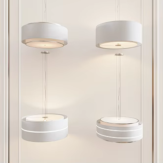 Modern Chandelier Round Small Chandelier 3d model