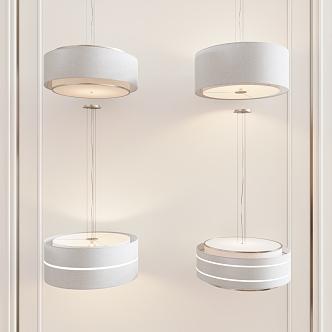 Modern Chandelier Round Small Chandelier 3d model