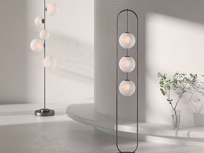 Modern floor lamp model