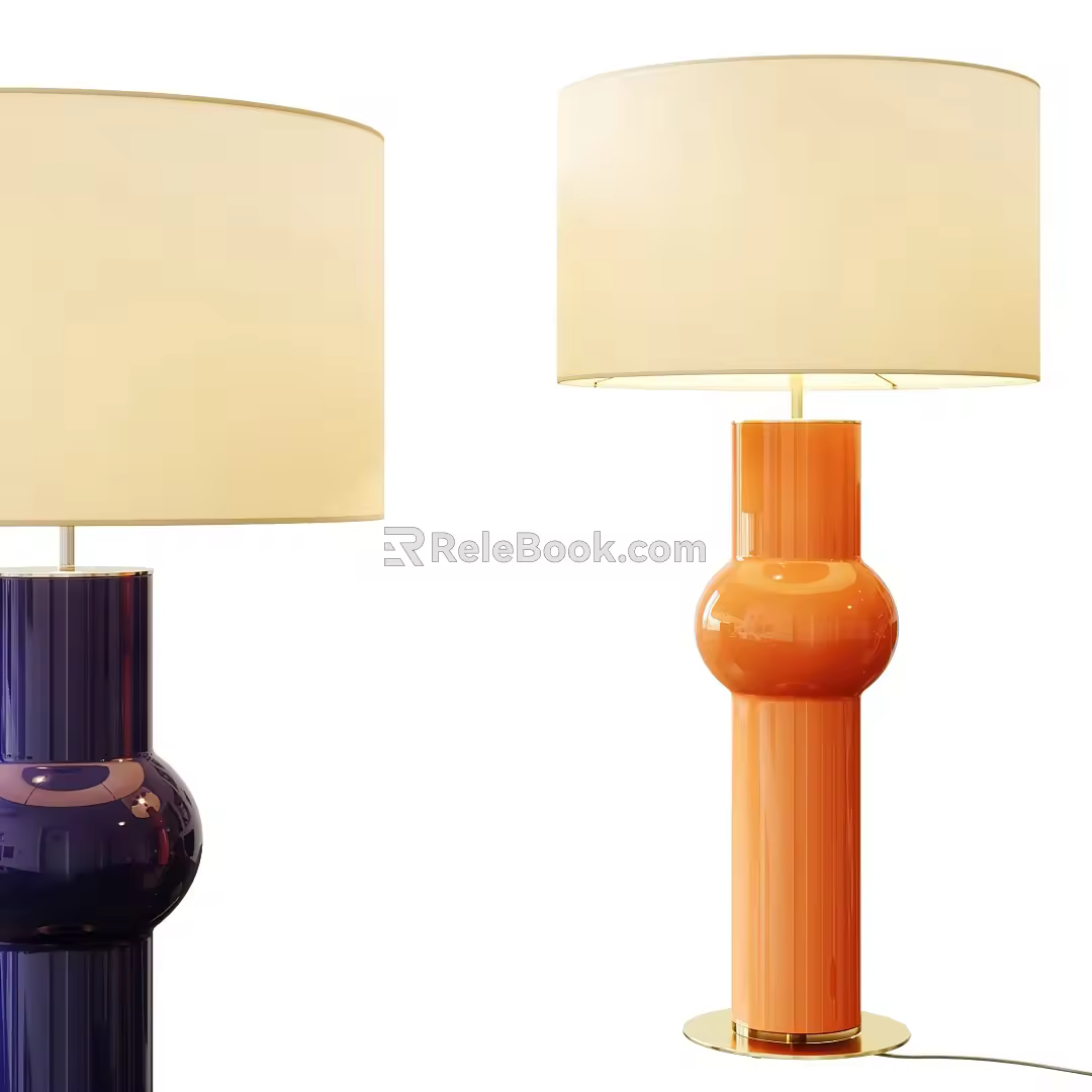 Modern Table Lamp Ceramic Table Lamp Simple Table Lamp Bedside Table Lamp 3d model